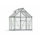 Serra da giardino in alluminio e policarbonato 2,23m² HYBRID - Silver - Palram – Canopia