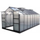 Set completo di lastre in policarbonato da 4 mm per serra da giardino 15,03 m² Green Protect