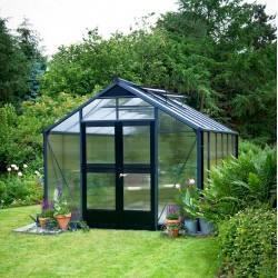 Serra da giardino 8,8m² alluminio e policarbonato 10mm Premium Juliana
