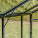 Serra da giardino 4,84 m² in alluminio nero e vetro temperato Sanus L5 - Gampre
