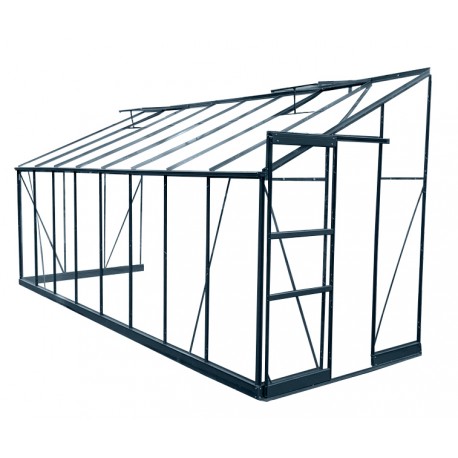 Confezione completa di vetri di ricambio per serra addossata Prima 9,63 m² - Green Protect