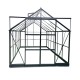 Confezione completa di vetro temperato da 4 mm per serra da giardino da 8,98 m² - Green Protect