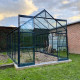 Confezione completa di vetro temperato da 4 mm per serra da giardino da 8,98 m² - Green Protect