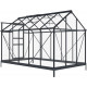Vetri di ricambio per serra da giardino in alluminio RINCA 5,68 m² + base - Green Protect