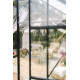 Struttura serra da giardino 14,52m² in alluminio antracite - Green Protect