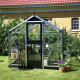 Serra da giardino 6,6m² in alluminio e vetro temperato Compact - Juliana