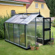 Serra da giardino 6,6m² in policarbonato 10mm Compact - Juliana