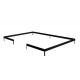Base per serra Grand Oase 13m² in acciaio galvanizzato laccato nero- Juliana