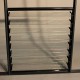Griglia di ventilazione laccata antracite per serre Prima pareti da 151 cm - Green Protect