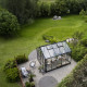 Serra da giardino Jubii 60 da 10,9 m² in alluminio nero e vetro temperato da 3 mm - Juliana