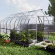 Serra da giardino standard Klasika da 10 m² in acciaio zincato e pannelli in policarbonato da 4 mm