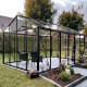 Serra da giardino Classic 235x310cm in alluminio e vetro anti-sole BloomCabin
