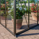Serra da giardino Classic 235x608cm in alluminio e vetro anti-sole - BloomCabin