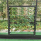 Griglia di ventilazione laccata antracite per serre Prima pareti da 145 cm - Green Protect