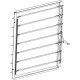Griglia di ventilazione laccata antracite per serre Prima pareti da 145 cm - Green Protect