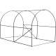Serra a tunnel per orto BIANCA 2x3m con copertura in PE rinforzato - Green Protect