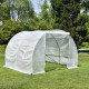 Serra a tunnel per orto BIANCA 3x3m con copertura in PE rinforzato - Green Protect