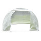 Serra a tunnel per orto BIANCA 3x4,5m con copertura in PE rinforzato - Green Protect