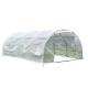 Serra a tunnel per orto BIANCA 3x6m con copertura in PE rinforzato - Green Protect