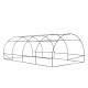 Serra a tunnel per orto BIANCA 3x6m con copertura in PE rinforzato - Green Protect