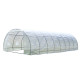 Serra a tunnel per orto BIANCA 4x10m con copertura in PE rinforzato - Green Protect