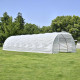 Serra a tunnel per orto BIANCA 4x10m con copertura in PE rinforzato - Green Protect