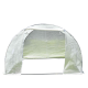 Telo di ricambio completo per serra a tunnel per orto BIANCA 3x4,5m con copertura in PE rinforzato - Green Protect