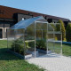 Serra da giardino "Bernard" 235x200 cm con struttura in acciaio zincato e pannelli in policarbonato da 6 mm – Klasika