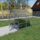 Serra da giardino "Bernard" 235x300 cm con struttura in acciaio zincato e pannelli in policarbonato da 6 mm – Klasika