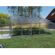 Serra da giardino "Bernard" 235x500 cm – Acciaio zincato e pannelli in policarbonato da 4 mm – Klasika