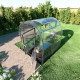 Serra da giardino Slim 200x200 cm in acciaio zincato e pannelli in policarbonato da 4 mm - Klasika