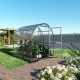 Serra da giardino Slim 200x200 cm in acciaio zincato e pannelli in policarbonato da 4 mm - Klasika