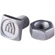 Viti e bulloni per serre da giardino in acciaio inossidabile - 6x11 mm - Confezione da 15
