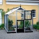 Serra da giardino 6,6m² in alluminio e vetro temperato Compact - Juliana