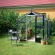 Serra da giardino 6,6m² in alluminio e vetro temperato Compact - Juliana