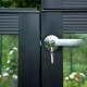 Serra da giardino su muretto 18,8m² vetro temperato antracite Grand Oase - Juliana